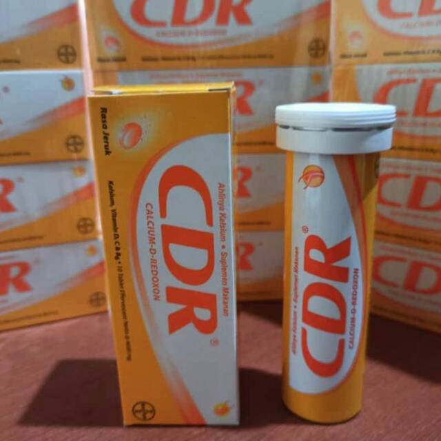 Jual CDR Vitamin C calcium Redoxon Vitamin D B6 Kalsium Imun Daya Tahan ...