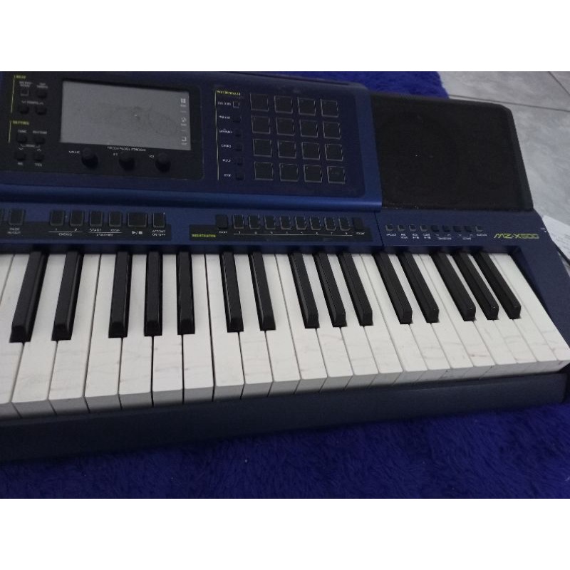 Jual keyboard organ tunggal Casio mzx 500 sampling Shopee Indonesia