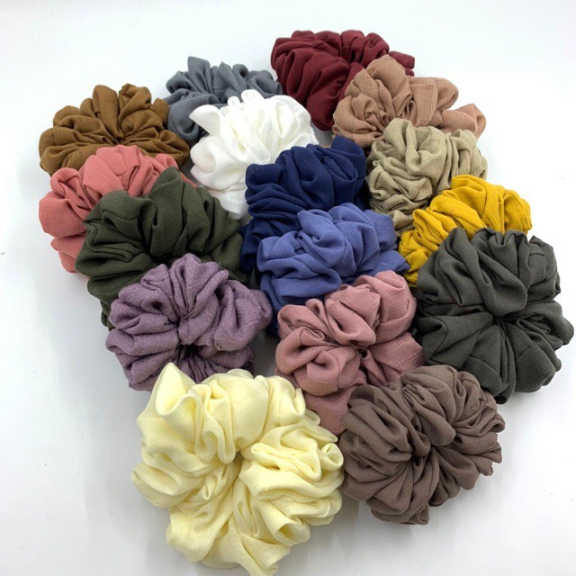 Jual Scrunchie Hijab Cepol Rambut Murah Shopee Indonesia 