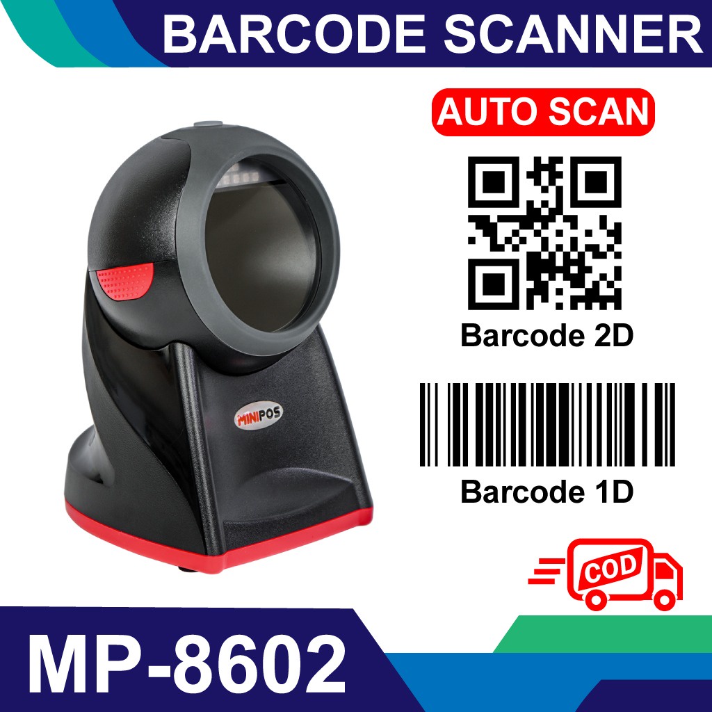 Jual Scanner Barcode Omni D Minipos Mp Garansi Tahun Shopee Indonesia