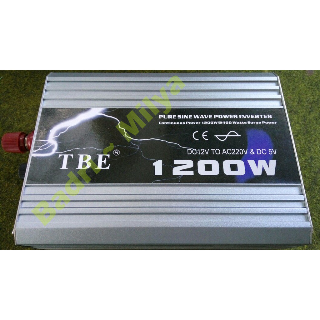Jual Inverter 1200w 12v TBE Pure Sine Wave | Shopee Indonesia