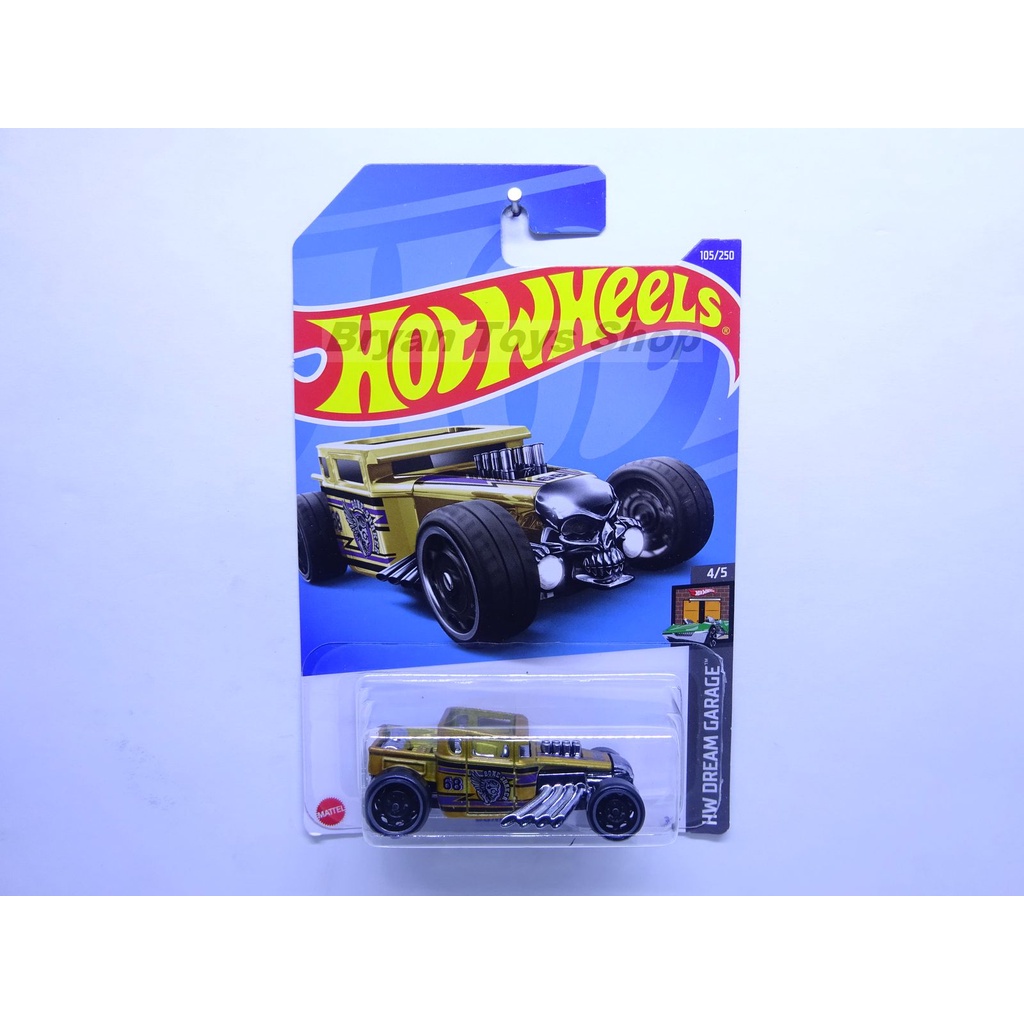 Hot wheels deals bone shaker gold