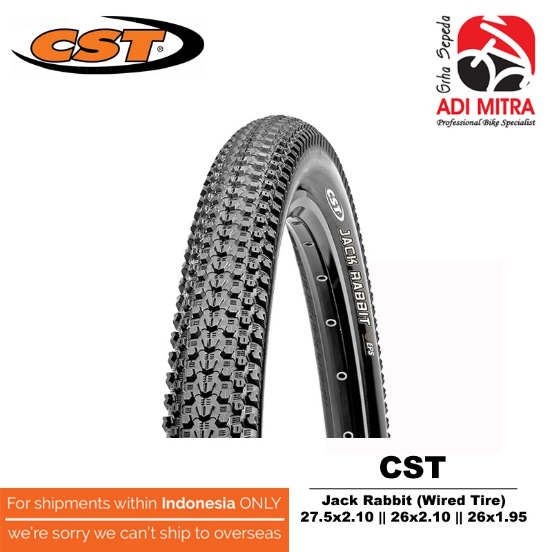 Jual CST Jack Rabbit Wired Tire Ban Luar Sepeda MTB 26 / 27.5 Inch ...