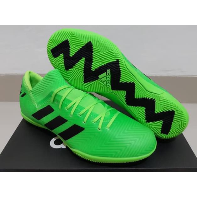 Jual FUTSAL SHOES ORIGINAL GRADE SEPATU FUTSAL ADIDAS NEMEZIZ MESSI 18.3 ELECTRIC GREEN KUALITAS PREMIUM Shopee Indonesia