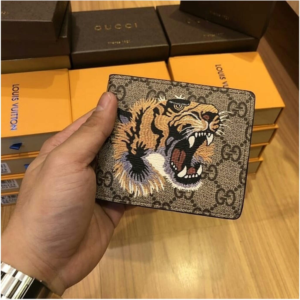 cartera gucci hombre tigre