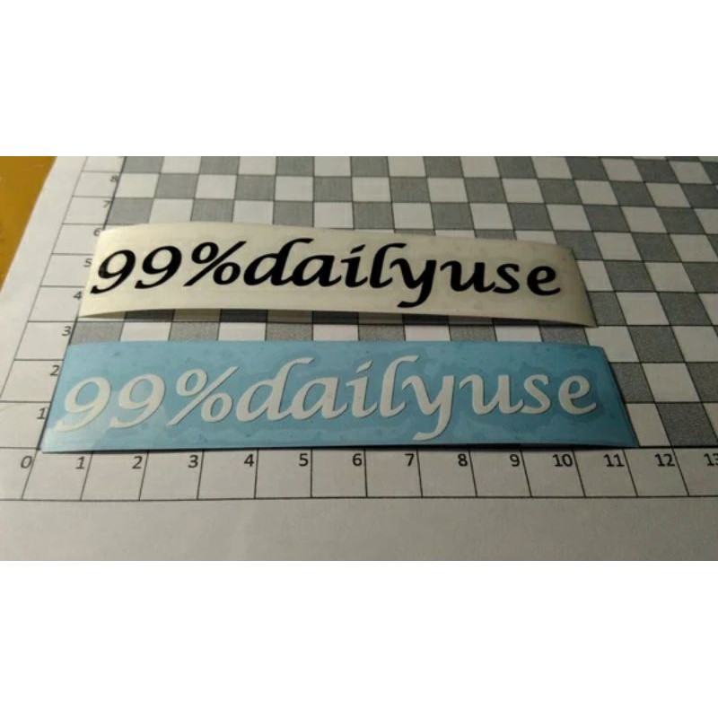 Jual stiker 99% daily use | Shopee Indonesia