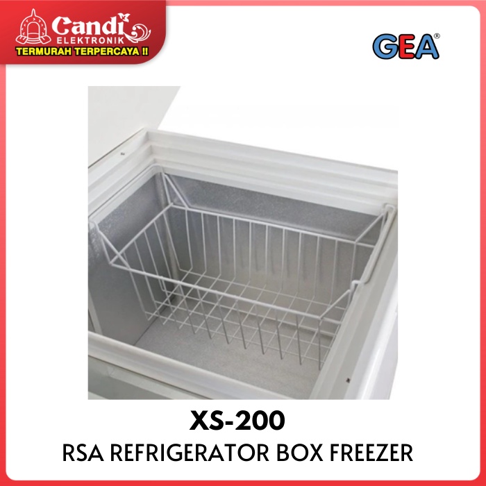 Jual GEA RSA Kulkas Box Freezer 171 Liter XS-200 | Shopee Indonesia