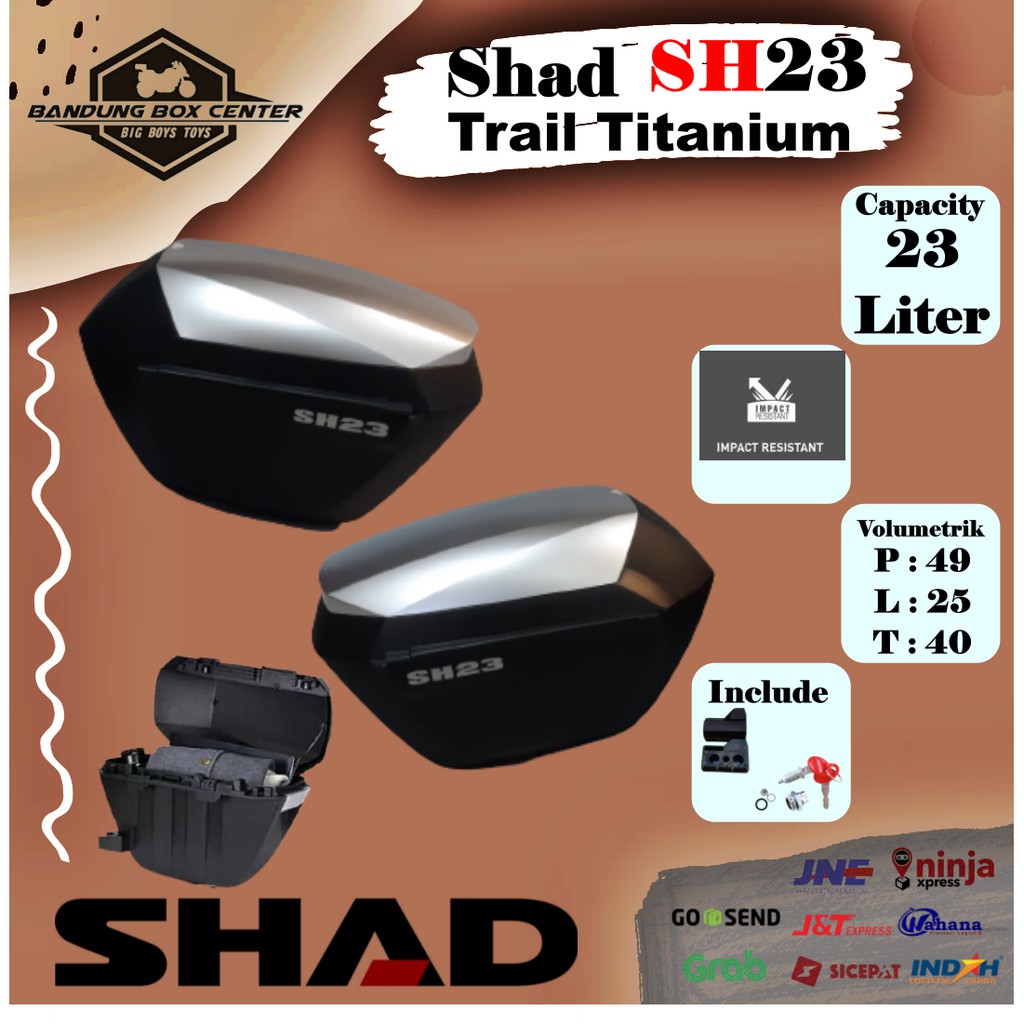 Shad Cover Case SH23 New Titanium ab 36,44 € | Preisvergleich bei