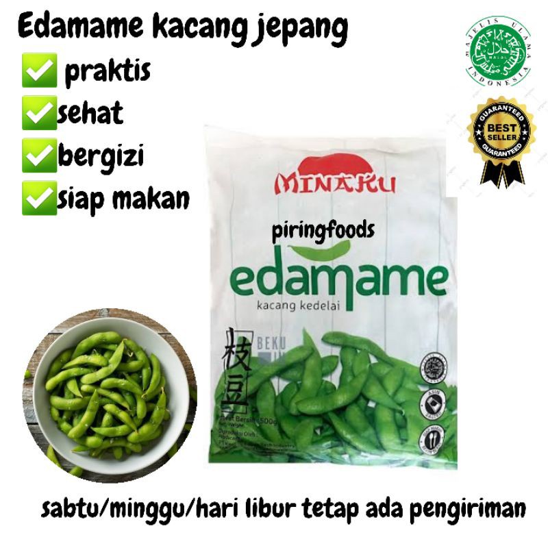 Jual Minaku Edamame 500gr Shopee Indonesia