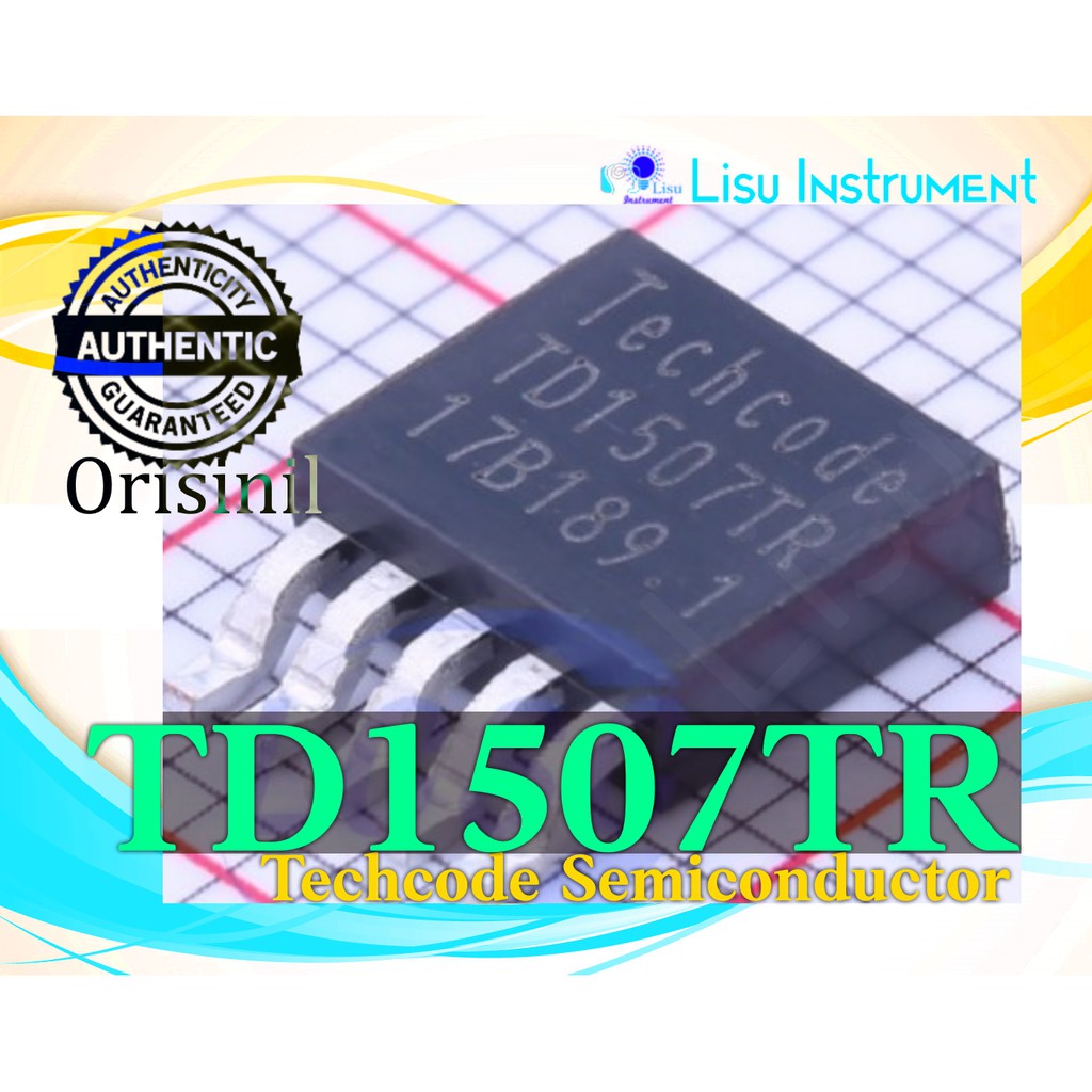 Jual TD1507TR TD1507 3A 150KHz PWM Buck DC/DC Converter TO-252-5 ...