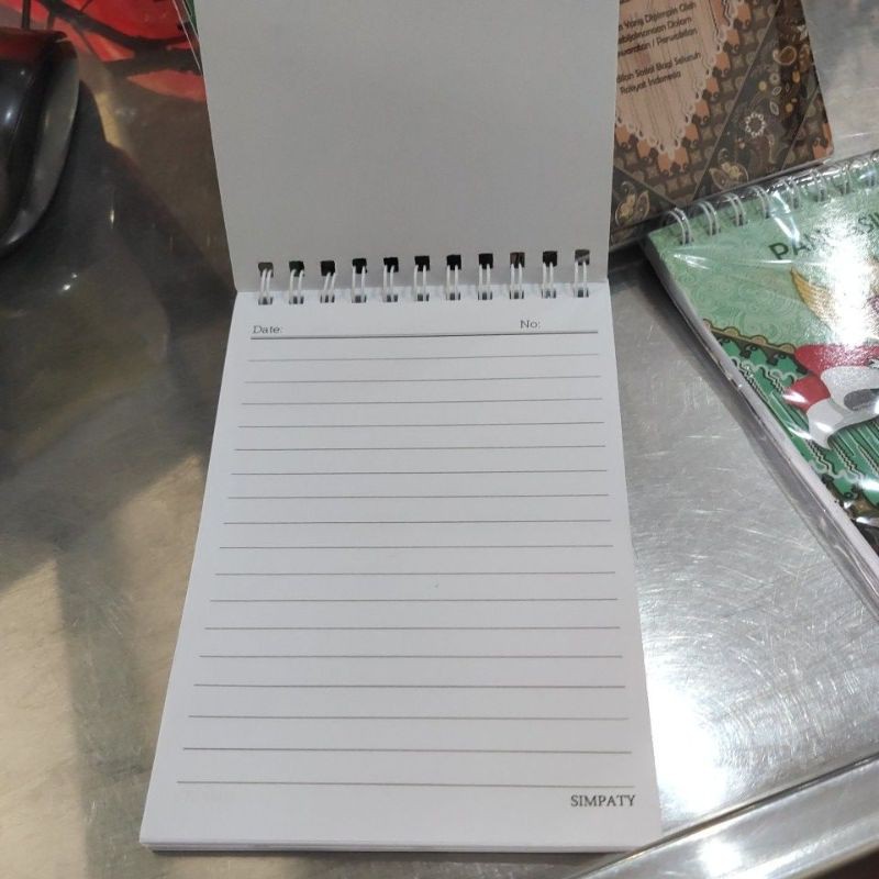 Jual binder note octavo batik Garuda Pancasila / buku notebook catatan ...