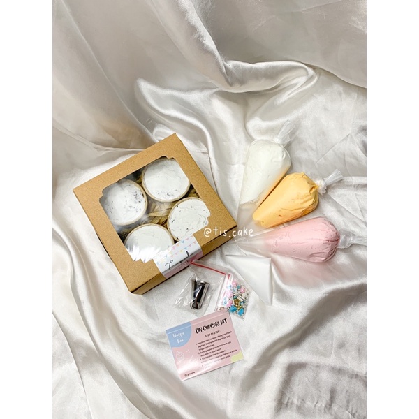 Jual diy cupcake kit custom shopee indonesia