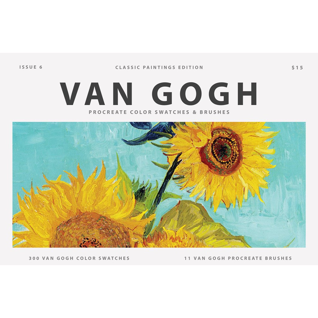 Jual Procreate Brush Van Gogh's Art Shopee Indonesia