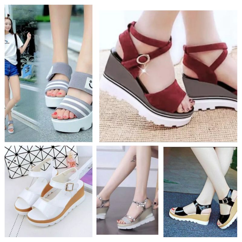 Wedges simple cantik sales