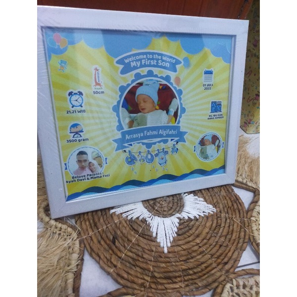 Jual Biodata bayi & Foto Frame | Shopee Indonesia