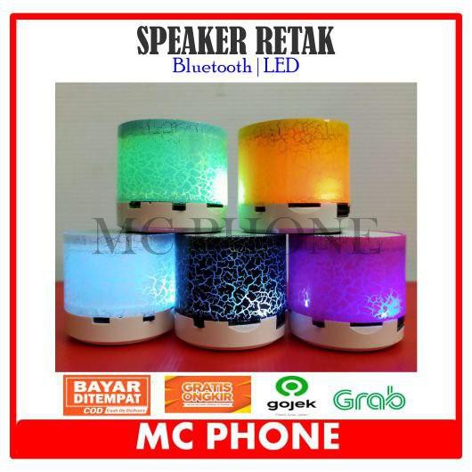 Jual SPEAKER BLUETOOTH MINI LED RETAK MURAH | Shopee Indonesia