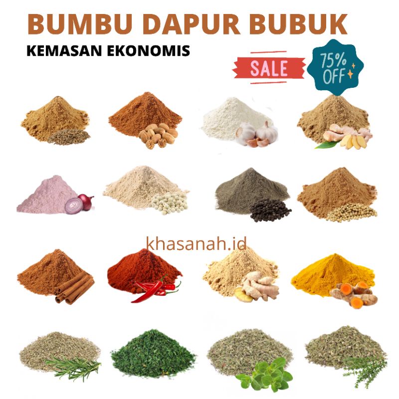 Jual (COD)Part (2) Refil Paket HEMAT!!! All Rempah Bumbu Dapur Masak ...