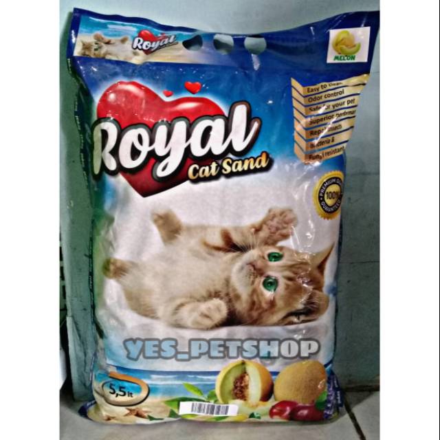 Royal shop cat sand