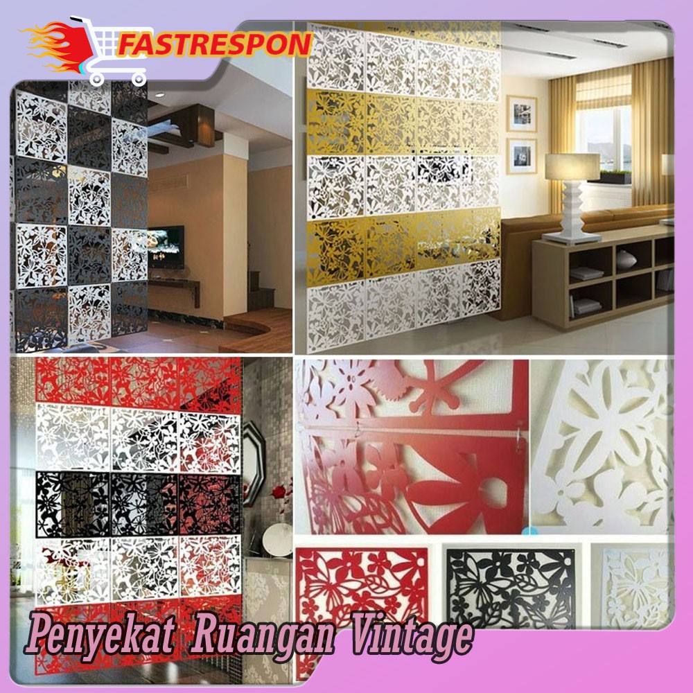 Jual Penyekat Ruangan Partisi Ruangan Minimalis Vintage D Pvc Tirai Gantung Hiasan Dinding