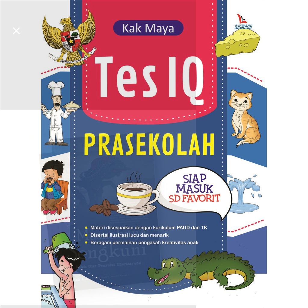 Jual Buku Tes IQ Prasekolah Siap Masuk SD Favorit | Shopee Indonesia