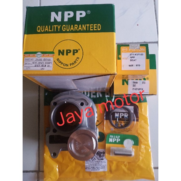 Jual Blok seher boring cylinder Beat spacy scoopy karbu KVY set plus