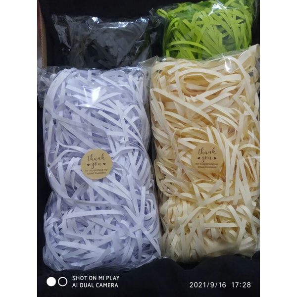 Jual SHREDDED PAPER / ISI BOX HAMPERS TERMURAH / KERTAS CACAH / KERTAS ...
