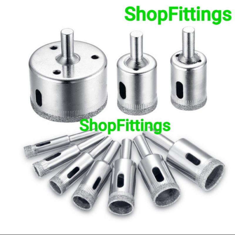 Jual Mata Bor Kaca Keramik Diamond Hole Saw Glass Tile Granite 20mm