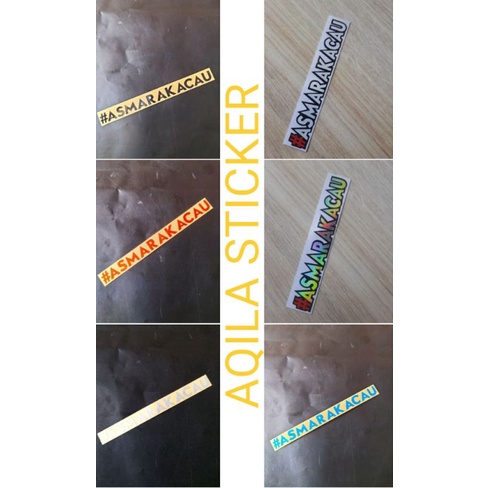 Jual STIKER ASMARA KACAU CUTTING,TERBARU | Shopee Indonesia