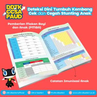 Jual Buku Ddtk Ccsa Paud Deteksi Dini Tumbuh Kembang Anak Cek Cegah