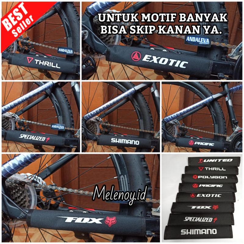 Jual Chainstay Protector Sepeda / Pelindung frame Sepeda / Pelindung ...
