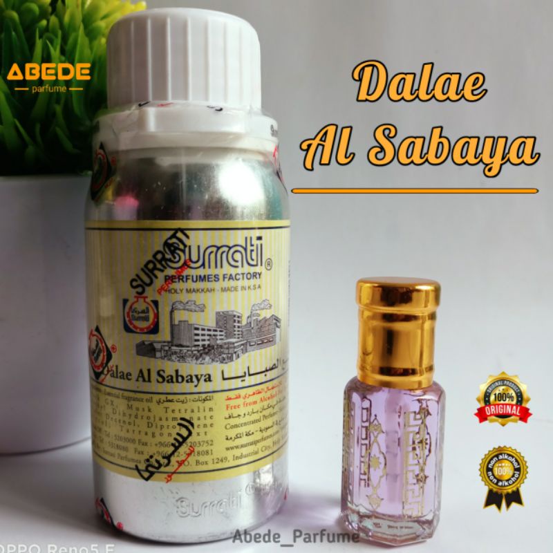 Jual Dalae Al Sabaya Parfume Surrati Asli Arab Saudi Bibit Murni Non Alkohol 12ml 6ml And 3ml 2062