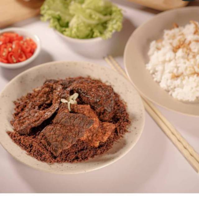 Jual Rendang Paru Kering Erika Shopee Indonesia