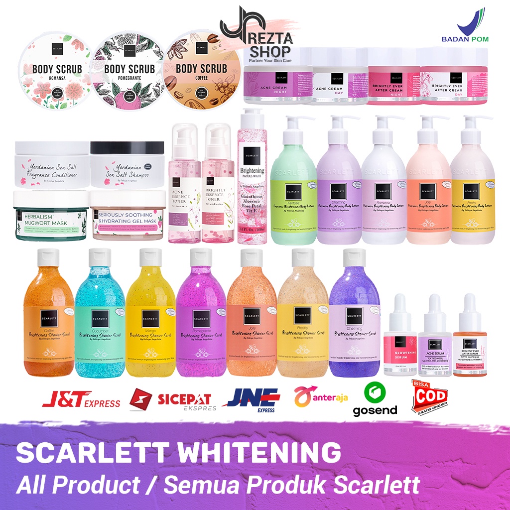 Jual (SEMUA PRODUK) SCARLETT Whitening | Shopee Indonesia