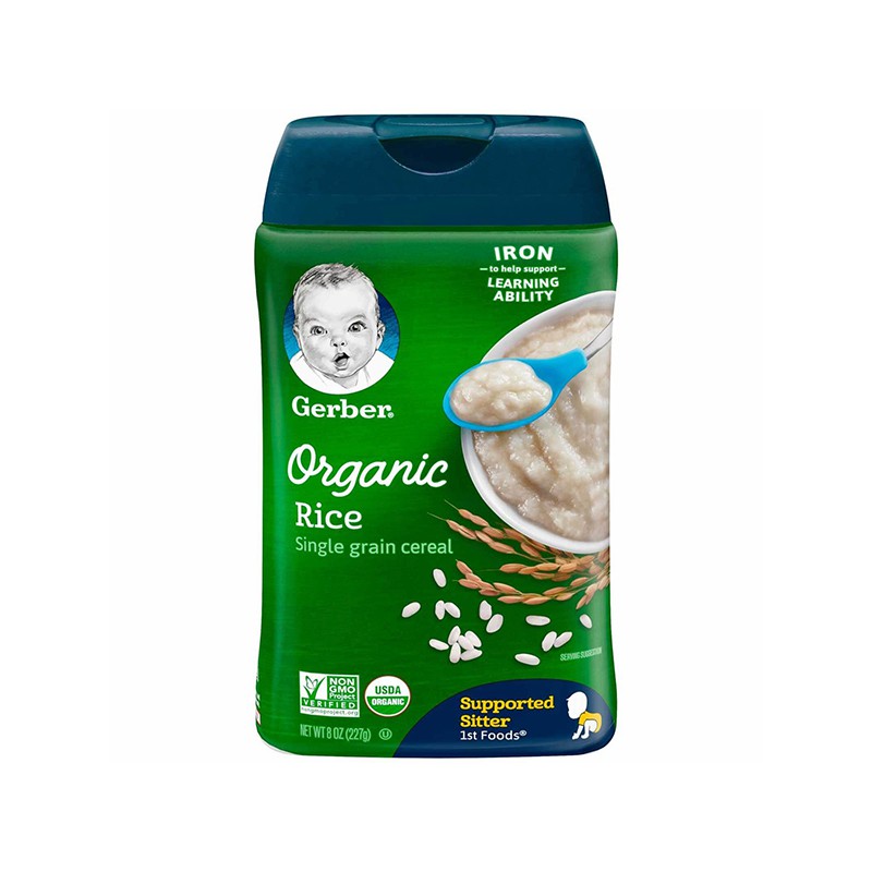 Jual Gerber Organic Rice Cereal, 227g | Shopee Indonesia