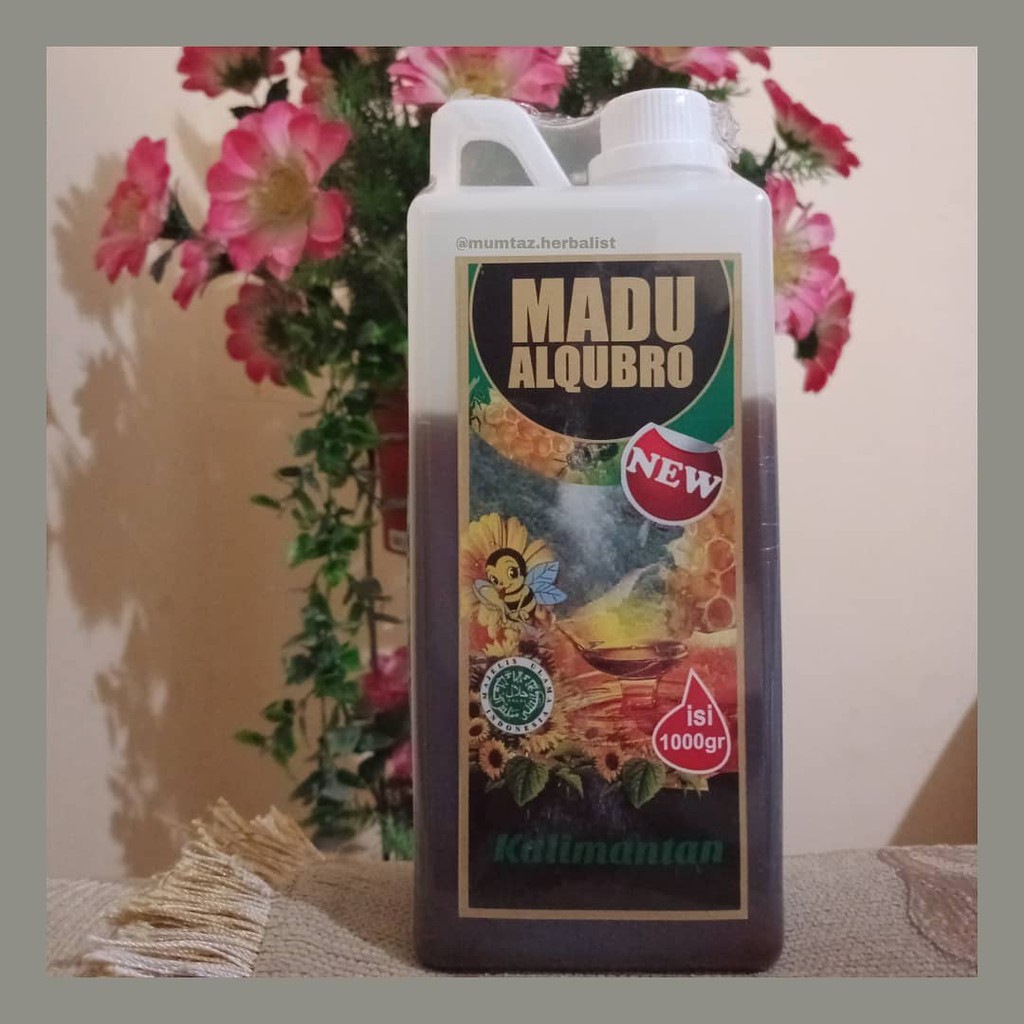 Jual (Termurah) Madu Asli Kalimantan Al Qubro 1 kg Madu Kalimantan