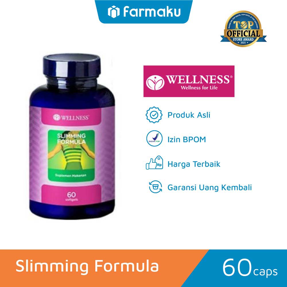 Jual WELLNESS Slimming Formula 60S Shopee Indonesia