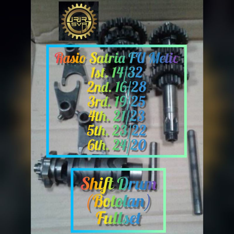Jual Gigi Rasio Gear Ratio Gir Rasio Suzuki Satria FU Matic Race Track ...