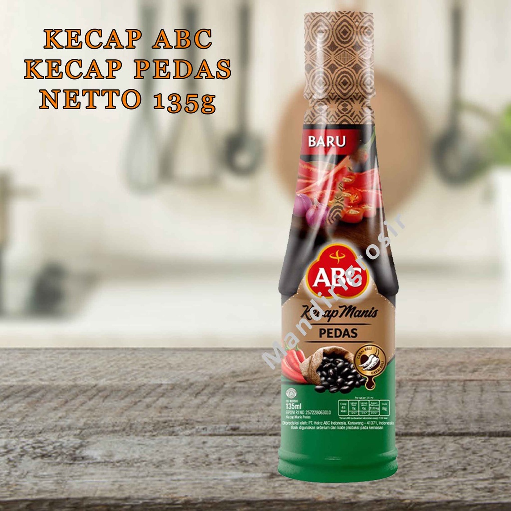 Amazon.com : ABC Kecap Pedas (Hot Soy Sauce), 135 Ml (Pack