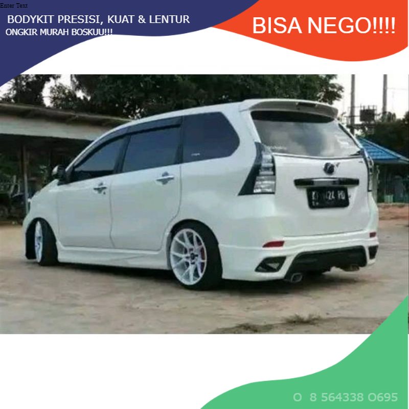 Jual BEMPER BUMPER BODYKIT TOYOTA AVANZA 20122014 PRESISI & BISA NEGO