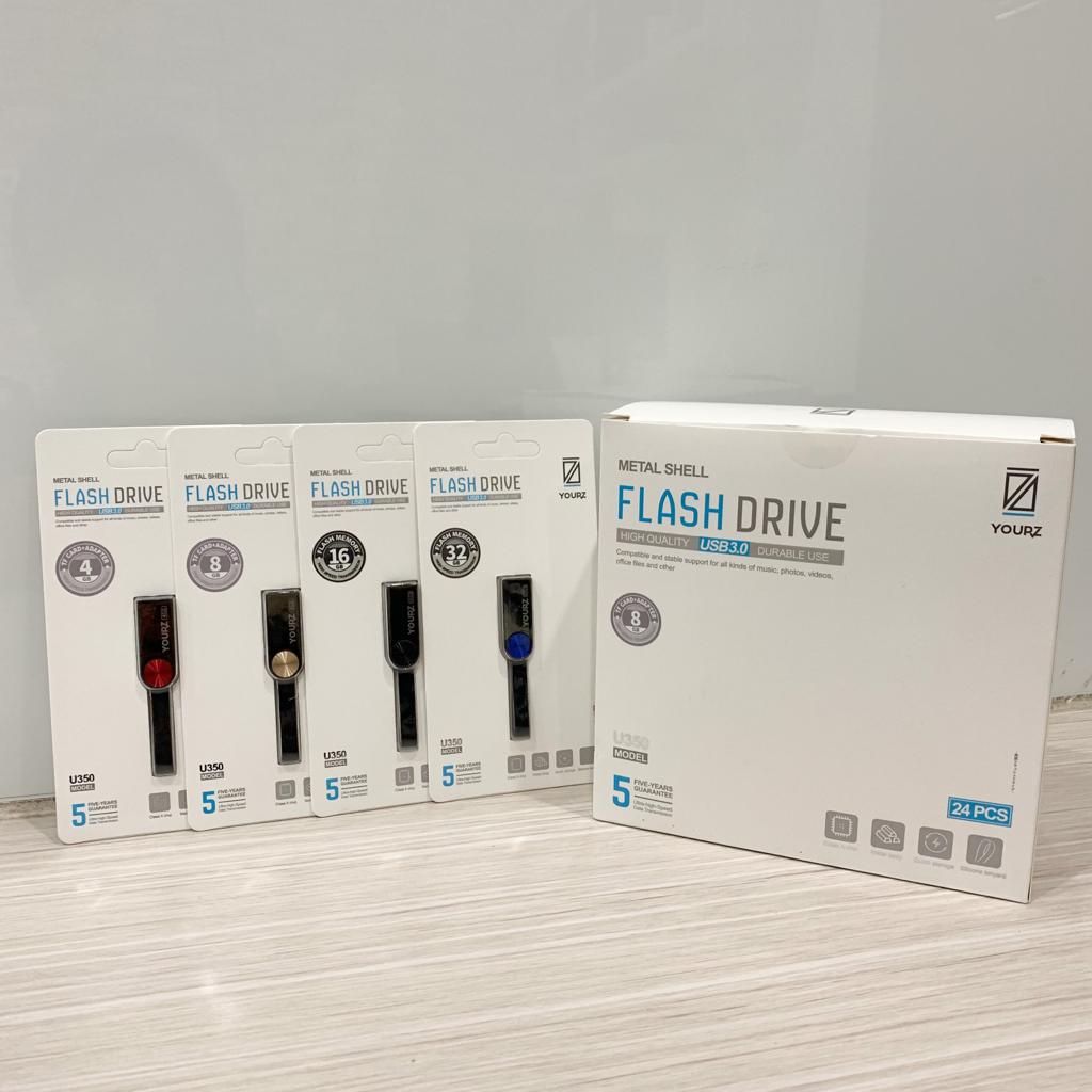 Jual FLASHDISK YOURZ METAL SHELL U350 2GB/4GB/8GB/16GB/32GB/64GB ...