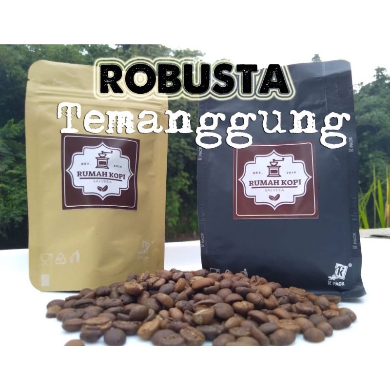 Jual Kopi Robusta Temanggung Natural Process 1000 Gram Biji Bubuk