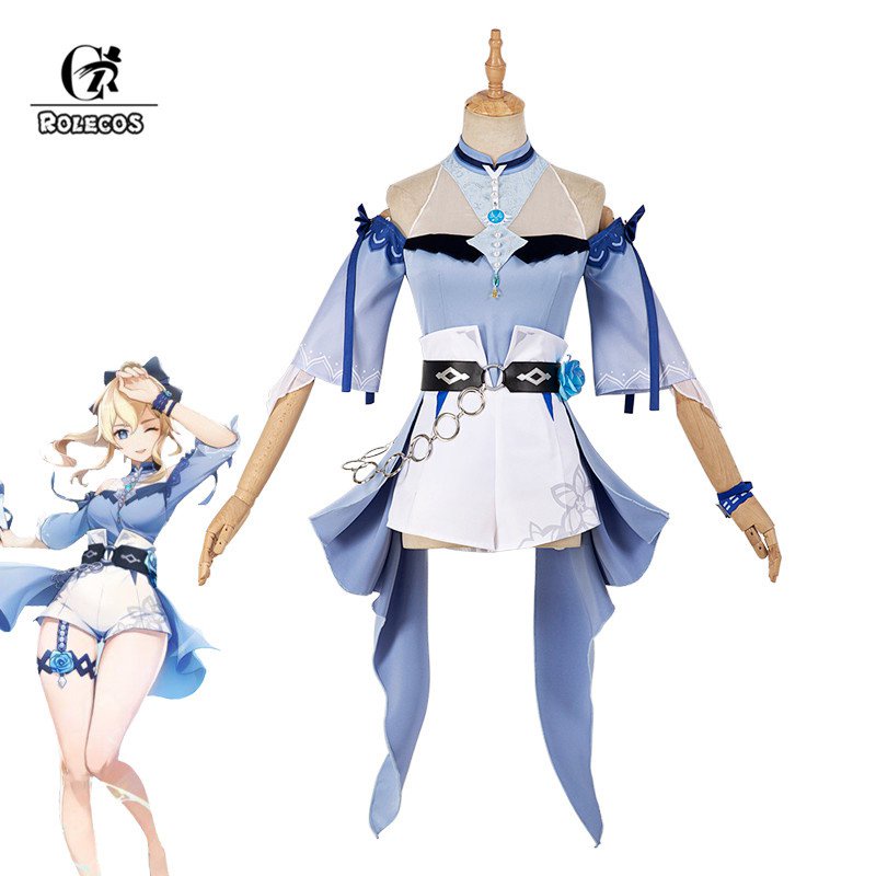 Sea Breeze Dandelion Jean Jual Genshin Impact Jean Swimsuit