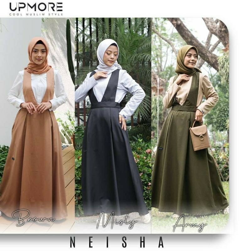 Jual UPMORE NEISHA INNER / OUTER (BROWN, ARMY, MISTY) | Shopee Indonesia