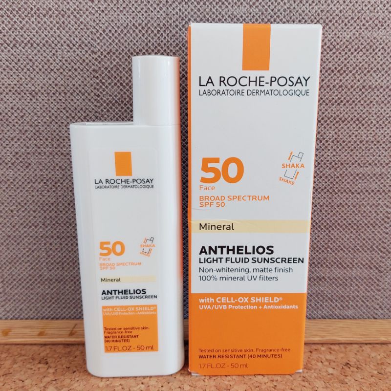 Jual LA ROCHE POSAY Anthelios Light Mineral Zinc Oxide Sunscreen SPF 50