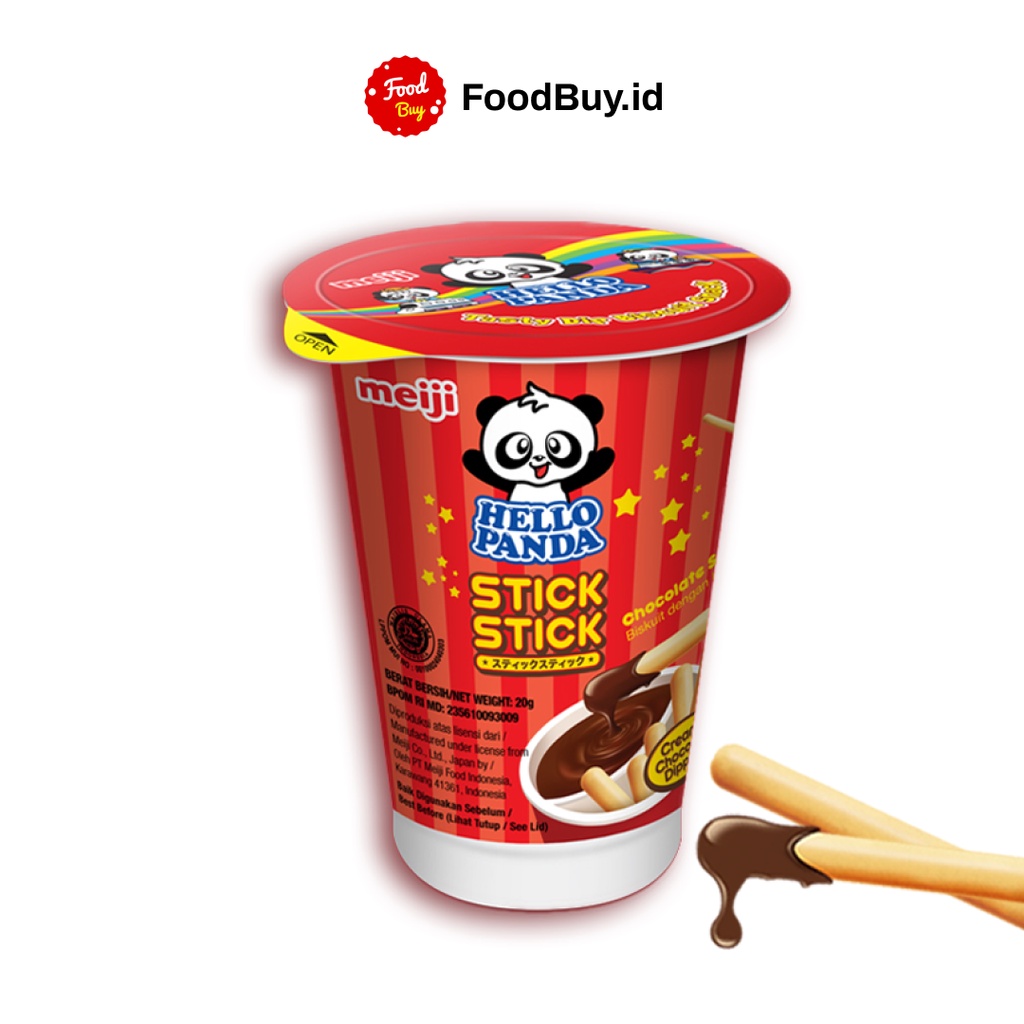 Jual Hello Panda Stick Stick Chocolate 20 gr | Shopee Indonesia