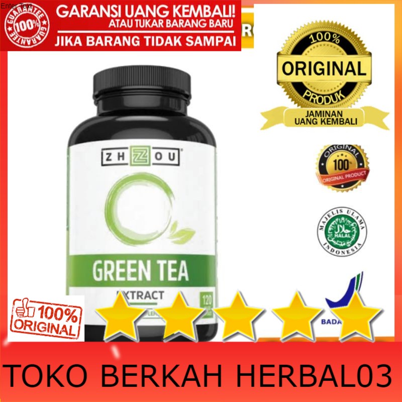 Jual 100 ASLI Zhou Green Tea Extract Supplement With Egcg Metabolisme