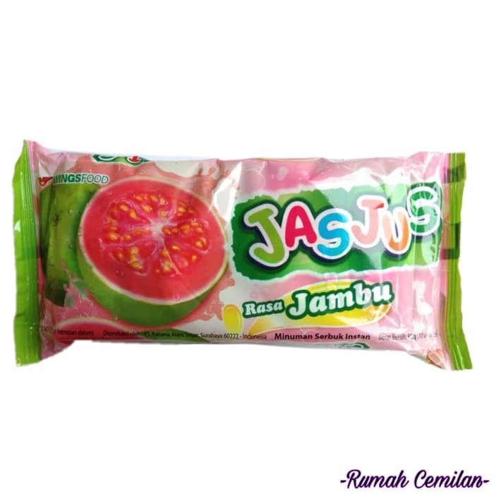 Jual JASJUS RASA JAMBU ISI 10 SACHET | Shopee Indonesia