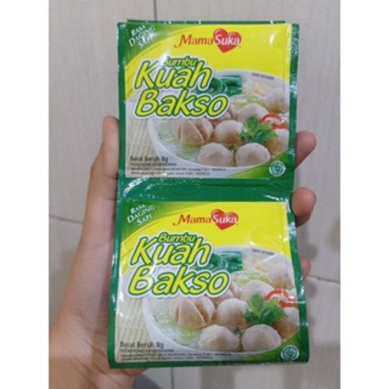 Jual Mamasuka Kuah Bakso 8gr 1 Renceng 12 Sachet Shopee Indonesia