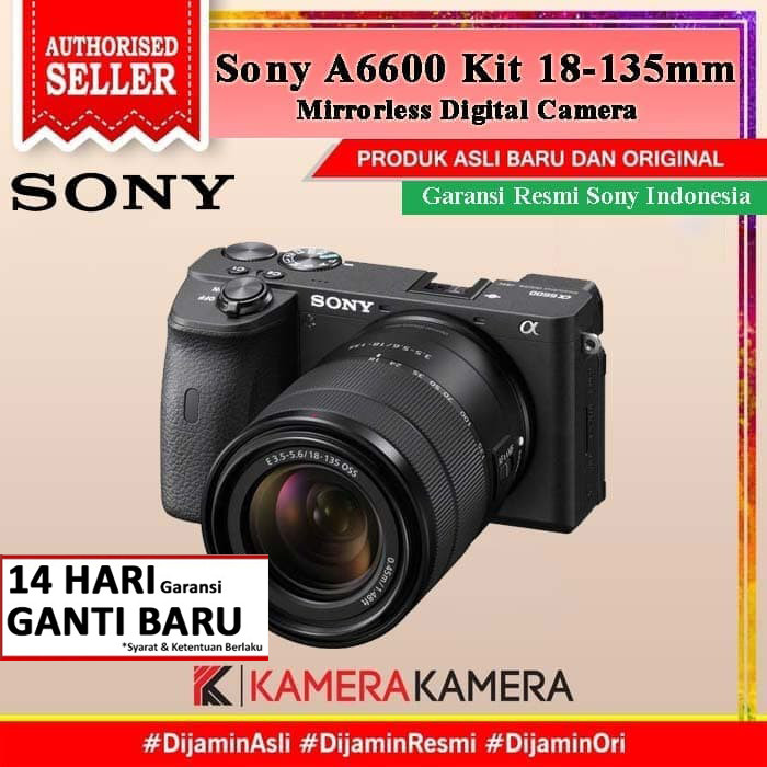 Jual Sony Alpha A6600 Kit 18135mm Sony Alpha 6600 Kamera Mirrorless
