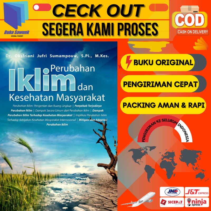 Jual Buku Perubahan Iklim Dan Kesehatan Masyarakat_Oksfriani Jufri ...